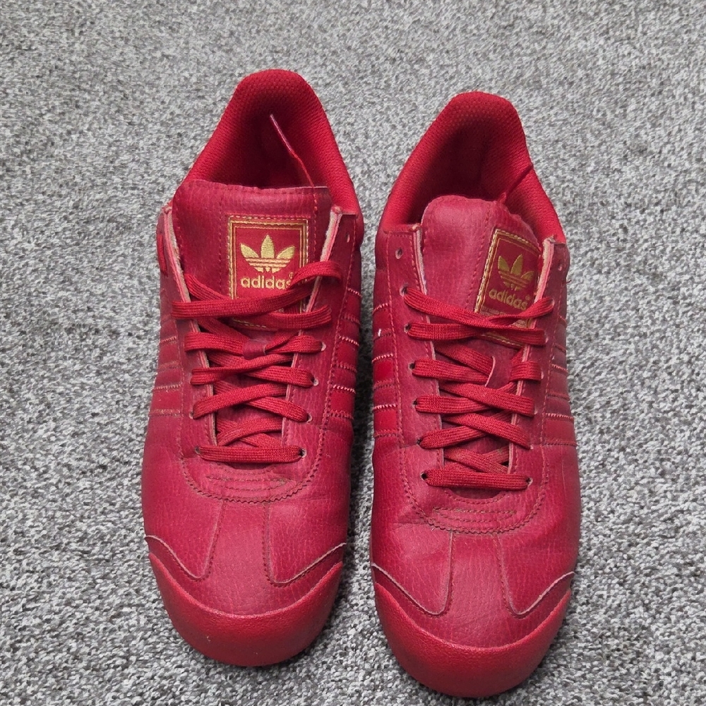 Adidas Men's Bold Red Sneakers